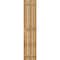 Ekena Millwork Spaced Board-n-Batten Shutters, Rough Sawn Western Red Cedar, 17 1/8W x 80H, PR RBS06S17X080RWR - alternate 4